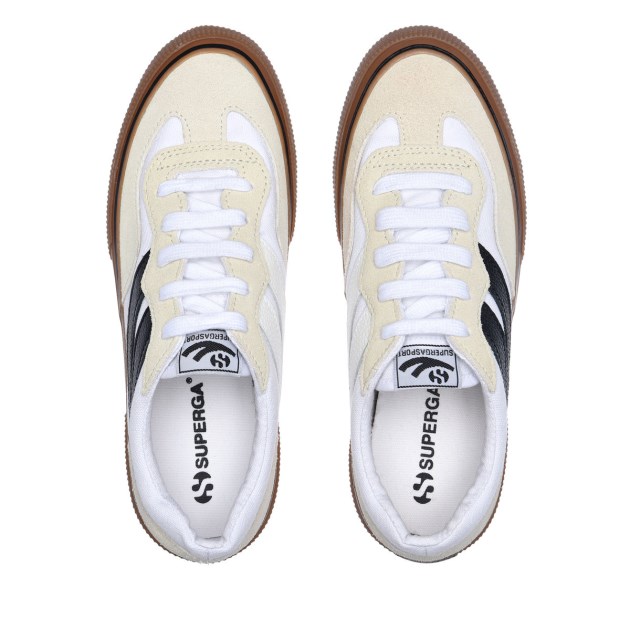 Superga 2941 Revoly Bicolour סנונית לבן-שחור-d