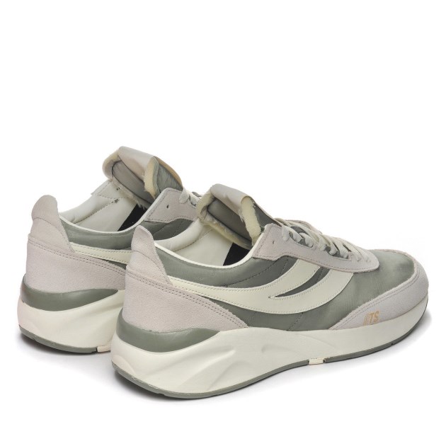 Superga 4089 Training 9ts Slim בז \גסו-ירוק ספארי-לבן