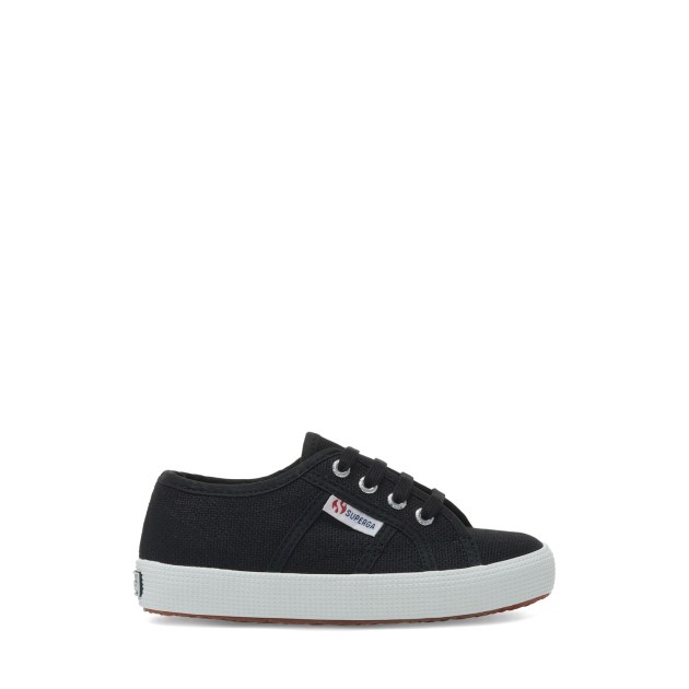 Superga 2750 Kids Easylite שחור לבן