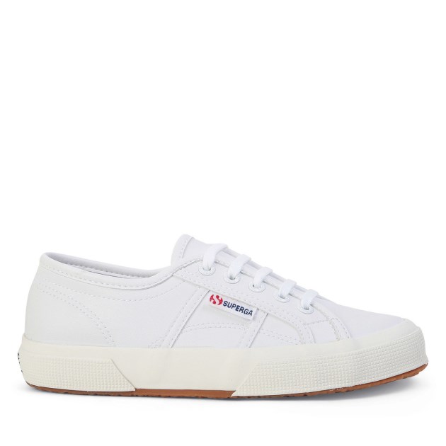 Superga 2750 עור טבעוני לבן אופטי - F Avorio