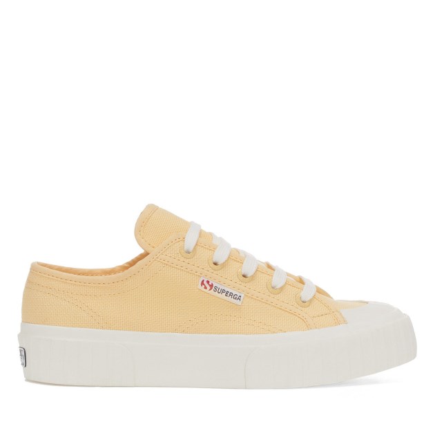 Superga 2630 Cotu Yellow Lt - F Avorio