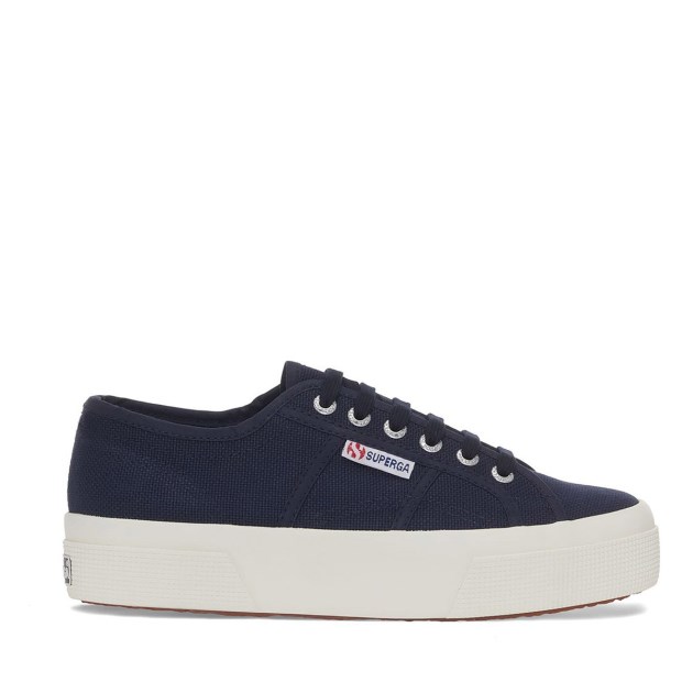 Superga 2740 Platform Navy-f Avorio