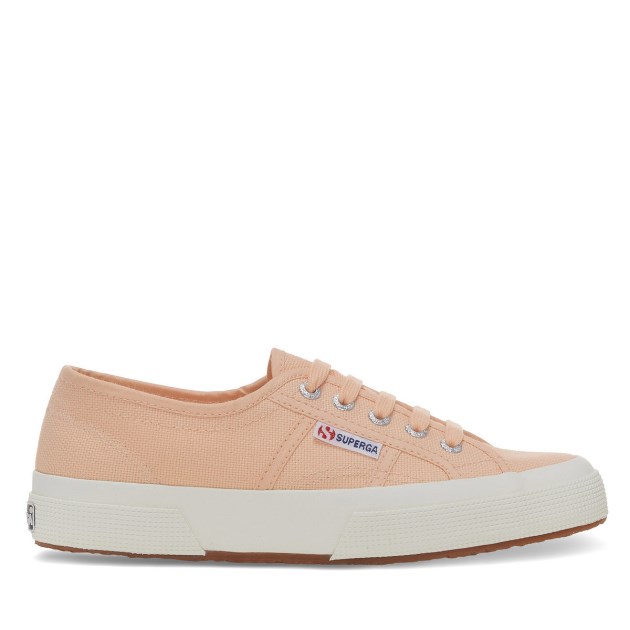 Superga 2750 Cotu קלאסי ורוד אפרסק-f Avorio