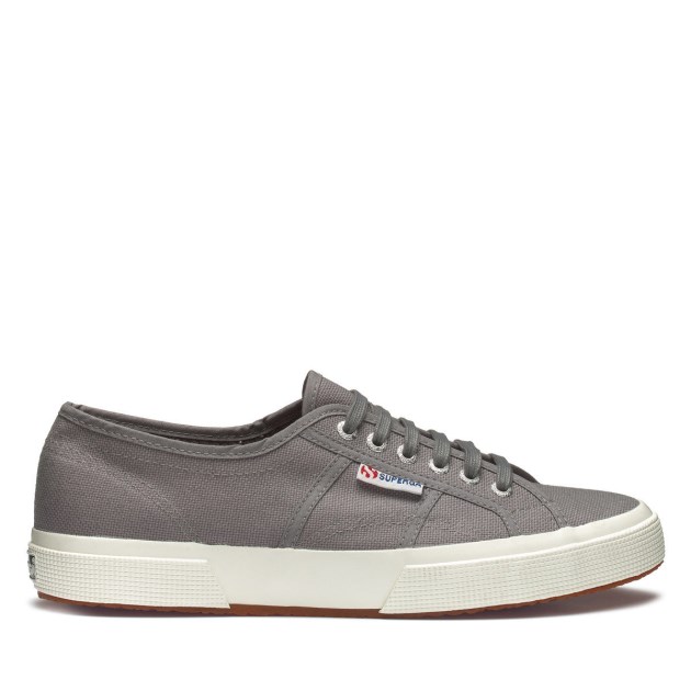 Superga 2750 Cotu קלאסי אפור כחלחל - F Avorio