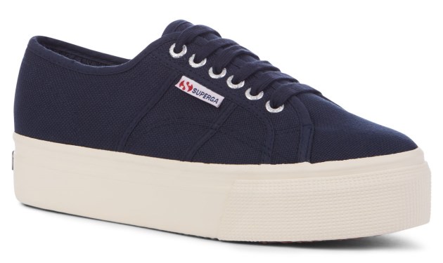 Superga 2790 Linea למעלה למטה חיל הים