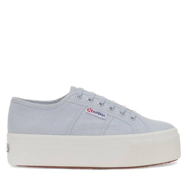 Superga 2790 Linea למעלה למטה אפור Lilla-f Avorio