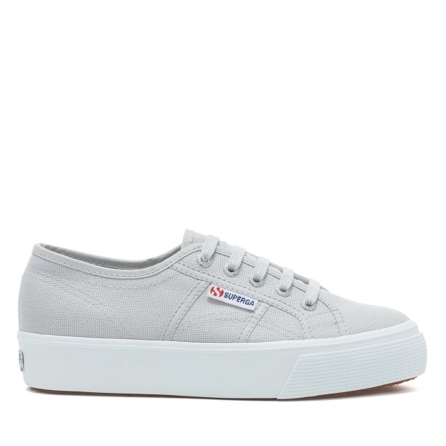 Superga 2730 Mid Platform אפר אפור