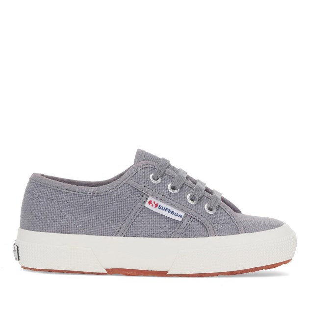 Superga 2750 Jcot Classic Kids אפור כחלחל-f Avorio
