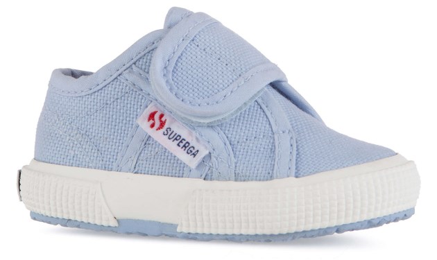 Superga 2750 Bstrap Baby Azure Daylight-f Avorio