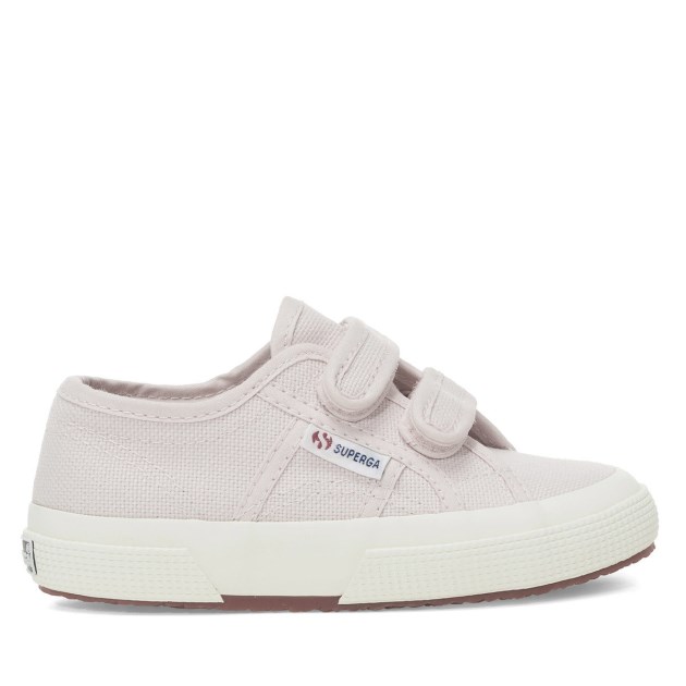 Superga 2750 Jstrap קלאסי לילדים ורוד Ish-f Avorio