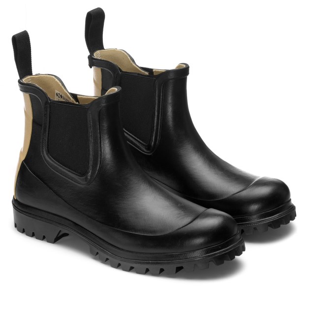 מגפי גומי סופרגה 798 עם כיתוב שחור